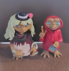 E.T. 名場面コレクション 2体セット　フィギュア　ガチャ