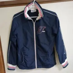 寒さ雨風にFILA レディース ジャケット ネイビー