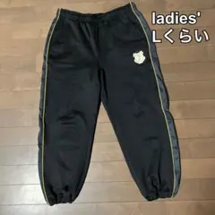レディース　ジャージ　ハーフパンツ　スポーツ　ヨガ　ピラティス　黒　Lくらい