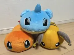 新品タグ付 ころりんフレンズ ラプラス ヒトカゲ ライチュウ ポケモン