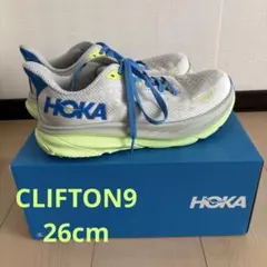 HOKA CLIFTON 9 ランニングシューズ　ホカオネオネ