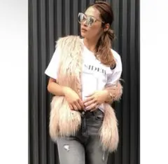 フェイクファーコート