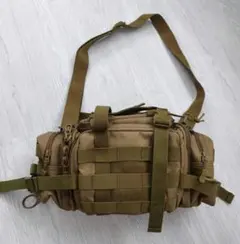 新品 ミルテック ボディバッグ ウエストポーチ ミリタリーバッグ 多 