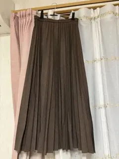UNIQLO グレンチェック プリーツスカート S