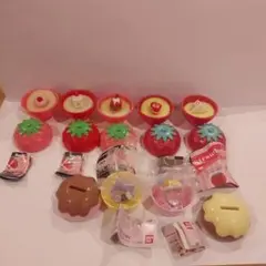 猫*缶様 ストロベリングとカップケーキリングのセットになります。