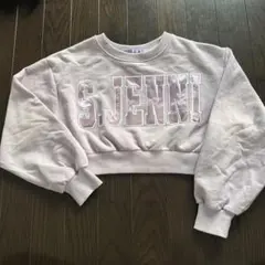 S.JENNI 薄紫 クロップドトレーナー