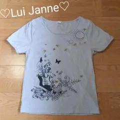 Lui Janne ルイジャンヌ　半袖　Tシャツ　蝶々　お花　激安★　説明必読！