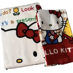 サンリオ♥️キティ⋈ *。　バスタオル　フェイスタオル　2枚セット