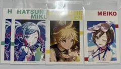 プロセカ アニメイト特典 初音ミク 鏡音レン MEIKO 4点セット
