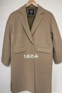 SLOBE SOUPLE WOOL ベージュロングコートのサムネイル