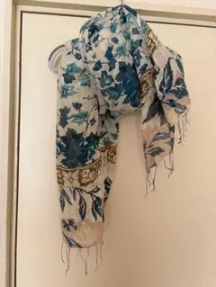 【EPICE】 エピス リーフ ボタニカル ストール（約70×170㎝）