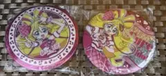 キミとアイドルプリキュア BIGホログラム 缶バッジキュアアイドル2点まとめ売り