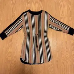 BURBERRY ストライプ ワンピース 110cm