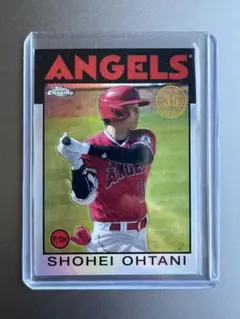 大谷翔平 2021 Topps Chrome 35周年記念