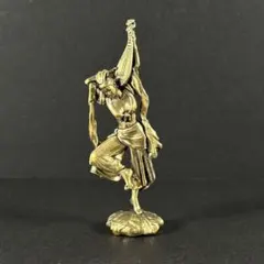 真鍮 置物オブジェ 弁財天 神様 女神 開運 風水金運 縁起物 美人美女芸術品