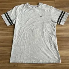 グレー 半袖Tシャツ 袖ライン入り　ソニックチューンのサムネイル