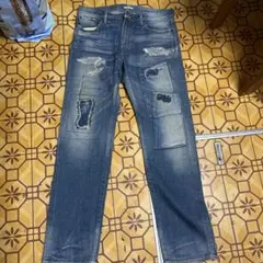 エターナル　ダメージ加工 ストレートデニム パンツ　美品のサムネイル