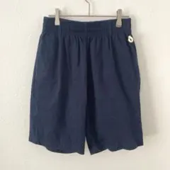 BENO ショートパンツ M ネイビー 綿100% ルームウェアのサムネイル