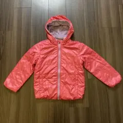 【 美品 】裏ボア ナイロンジャンパー 120サイズ　ピンク