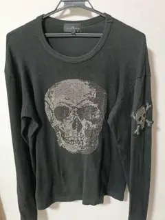 ジョン・リッチモンド スカル 長袖Tシャツ