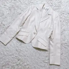 【c7761】ESPRITMUR テーラードジャケット アイボリー