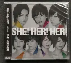 Kis-My-Ft2 CD SHE! HER! HER! キスマイショップ 新品