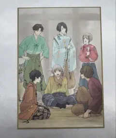 特刀剣乱舞-花丸-華ノ巻 来場者特典 色紙風かあど　2週目鶴丸江