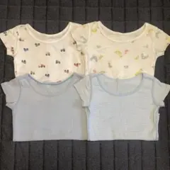 ユニクロ 肌着 半袖 90cm 4枚セット