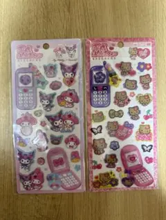 サンリオ　平成はっぴーフォン　日焼けキティ　マイメロ