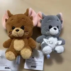 トムとジェリー　レトロメモリー　ぬいぐるみ　ジェリー・タフィーセット