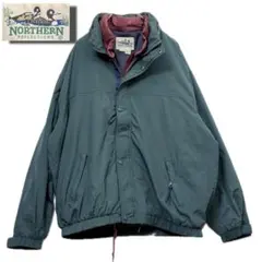 NORTHERN REFLECTIONS ダークグリーン ジャケット XL 古着