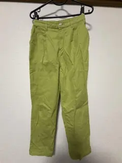 カジュアルパンツ ライトグリーン Sサイズのサムネイル