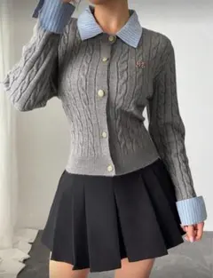 SHEIN ニットセーターカーディガン