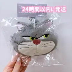 ③ディズニー ぬいぐるみファスナーマスコット ルシファー シンデレラ