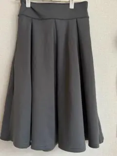 SHEIN フレアスカート　グレー　Sのサムネイル