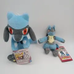 ポケモン ぬいぐるみ ルカリオ 2体セット