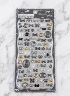 ジュエルプチドロップシール　ストーン付き＋ミニパーツ