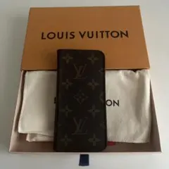 LOUIS VUITTON iPhoneX.XS用手帳型ケース