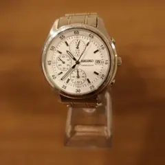 最終価格】SEIKO メンズクロノグラフ SZER007 100m防水 腕時計 - メルカリ