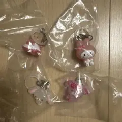 サンリオ　ゆるっとめじるしアクセサリー4個セット