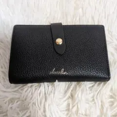 美品 dazzlin 折財布 レザー ブラックのサムネイル