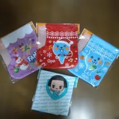 Qoo Fanta ソックス巾着オーナメント 3点セット＆チコちゃんトートバッグ