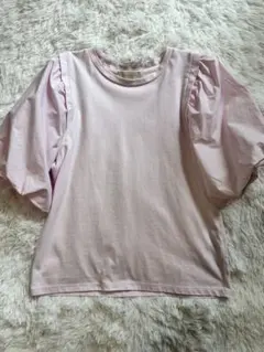 B:MING by BEAMS ピンクバルーンスリーブ Tシャツのサムネイル