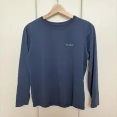 mont-bell モンベル　ウィックロン　長袖　ロンT M ネイビー