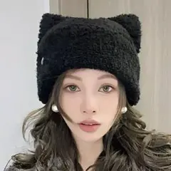 猫耳ニット帽 ニット帽