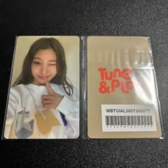 ソヨン　TUIDE we tune we play weverse 特典トレカ