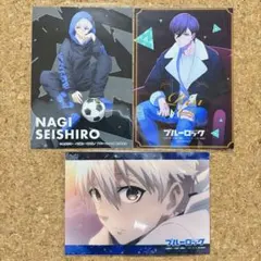 ブルーロック ブロマイド 3枚 ネットプリント 凪 糸師凛