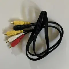 Panasonic RCAケーブル 赤白黄、黒黄 5コネクタ 金メッキ