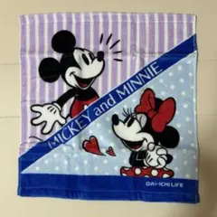 ディズニー　ミッキー&ミニー タオル