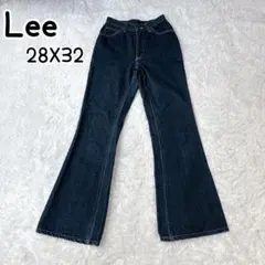 Lee 90s ベルボトム 濃紺 日本製 28 フレアデニム ハイウエスト